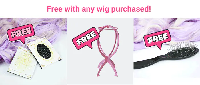 Fire Brick Red Long Wavy 70cm - Image 7