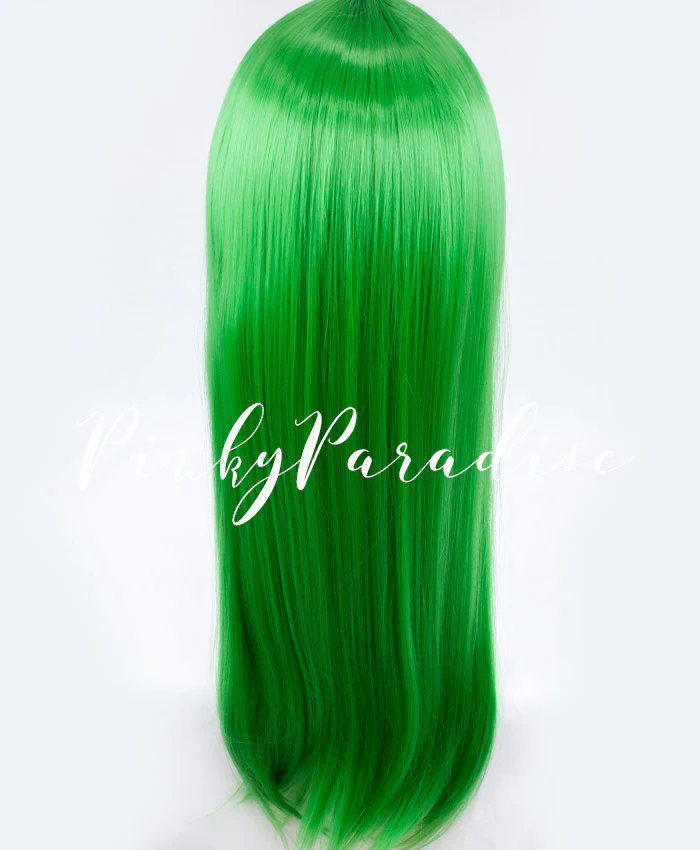 Neon Green Long Straight 70cm - Image 3