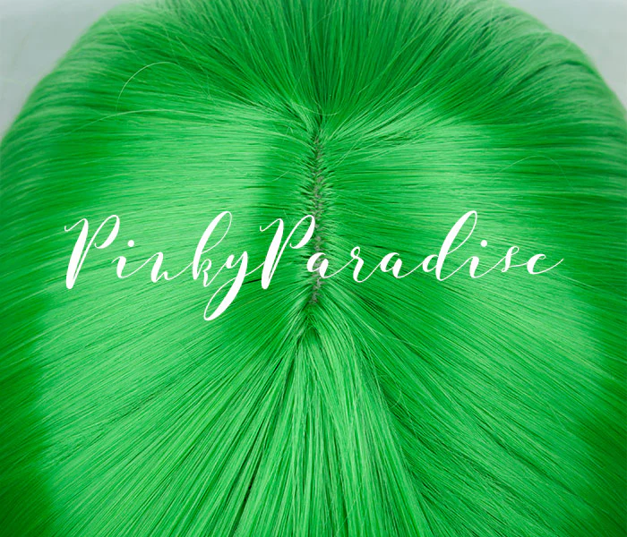 Neon Green Long Straight 70cm - Image 4