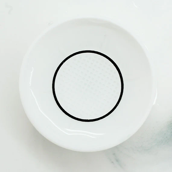 Princess Pinky White Mesh With Rim Mini Sclera - Image 3